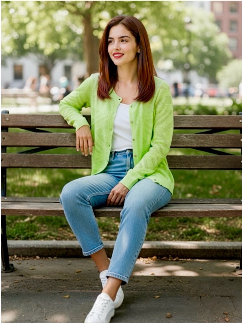 🍋‍🟩 Lime - Cardigan